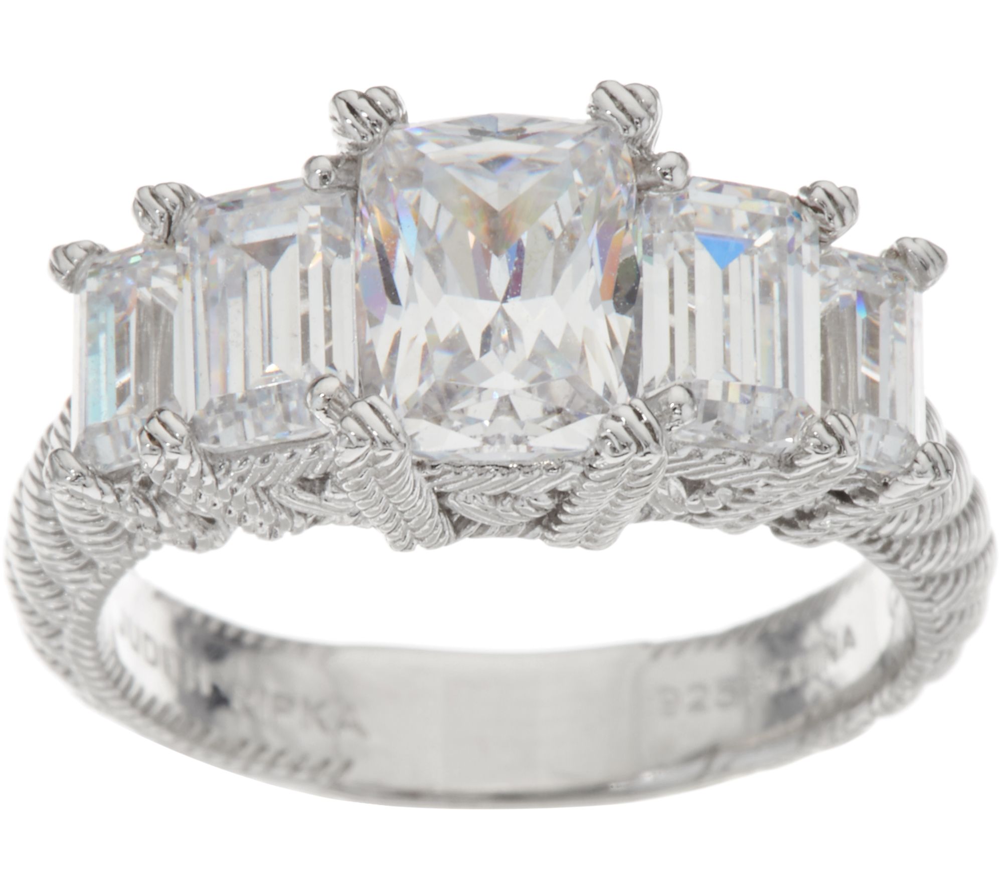 Qvc shopping online judith ripka rings women