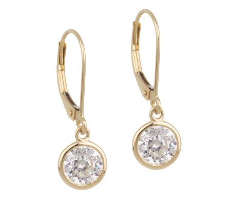 Childrens stud earrings white gold