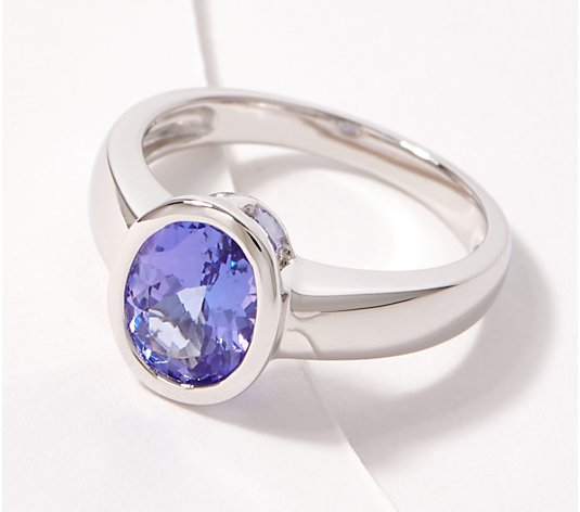 Details about   Cluster Ring Size 7 Prong Set Tanzanite Gemstone 925 Sterling Silver Jewelry