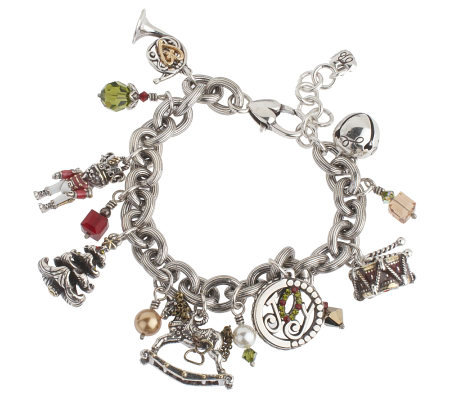 brighton bracelet charm joy holiday qvc