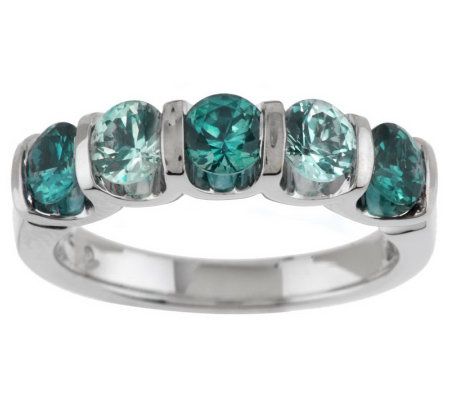 sapphire montana tw 14k ct ring band gold qvc
