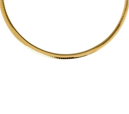 18k omega necklace