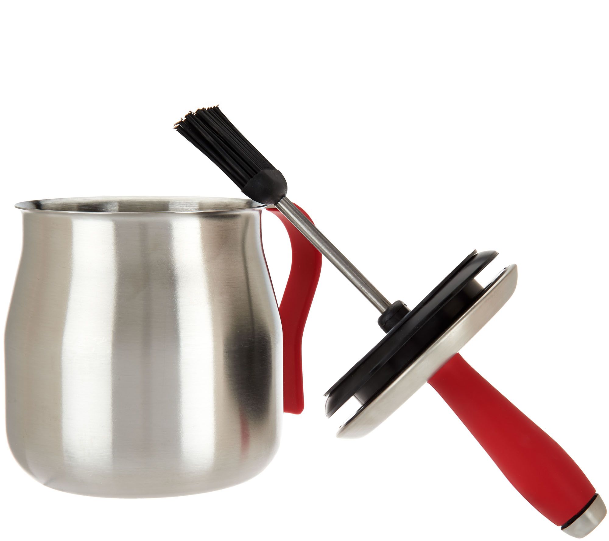 Cook's Essentials Stainless Steel BBQ Basting Pot