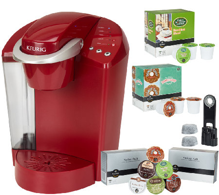 keurig coffee maker cup kit filter water starter k40 packs qvc