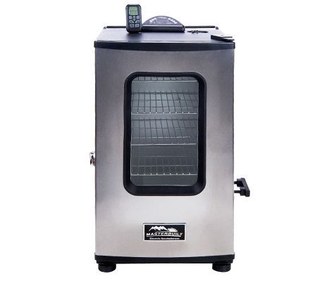 Masterbuilt Stainless Steel 4 Rack Digital Electric Smoker With Remote 