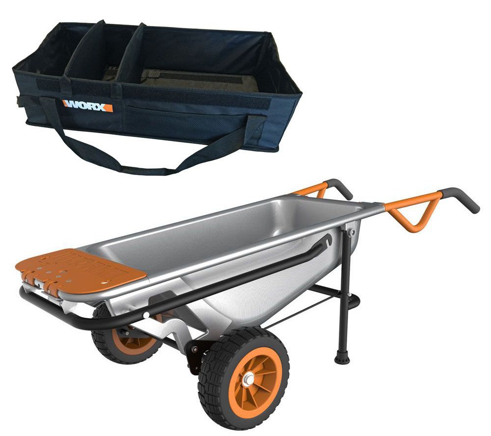Worx Aerocart 8 in 1 Multi-Purpose Cart with Tub Organizer - Page 1