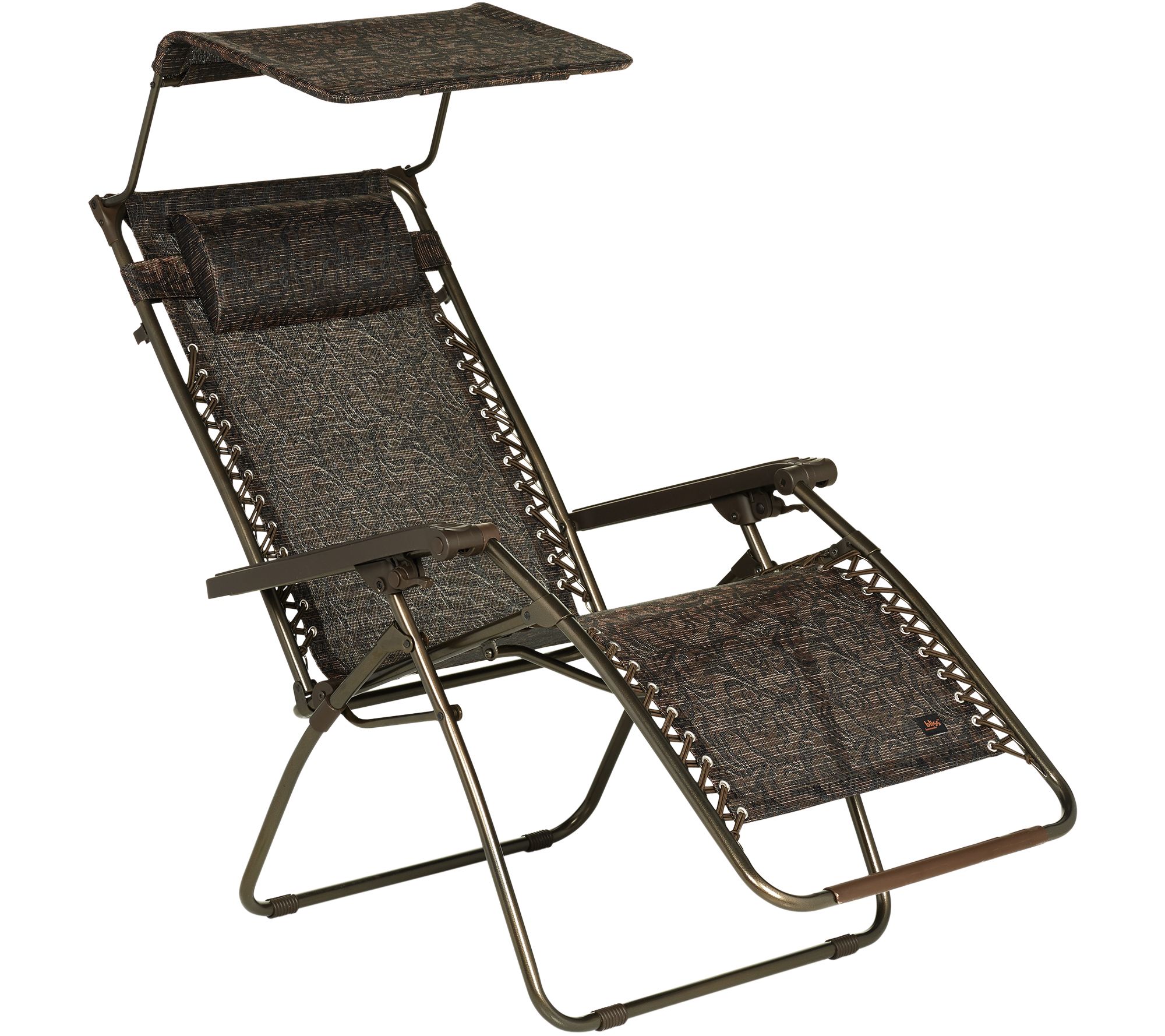 (QVC) Bliss Hammocks Premium Gravity-Free Reclining Chair with Canopy â TVShoppingQueens