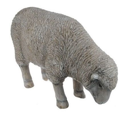 garden sheep statue