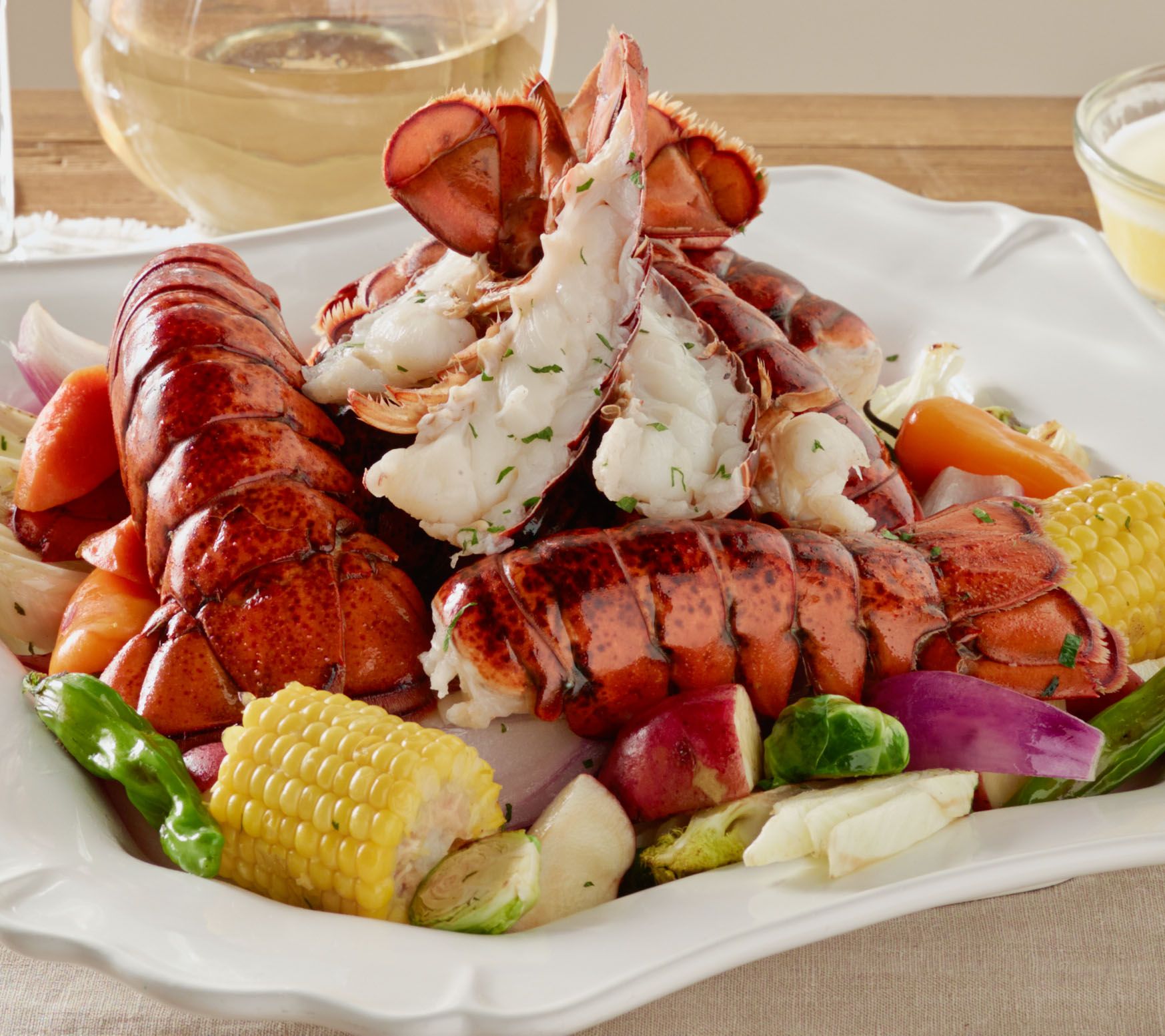 Greenhead Maine 4 5 Oz Hpp Maine Lobster Tails W Butter