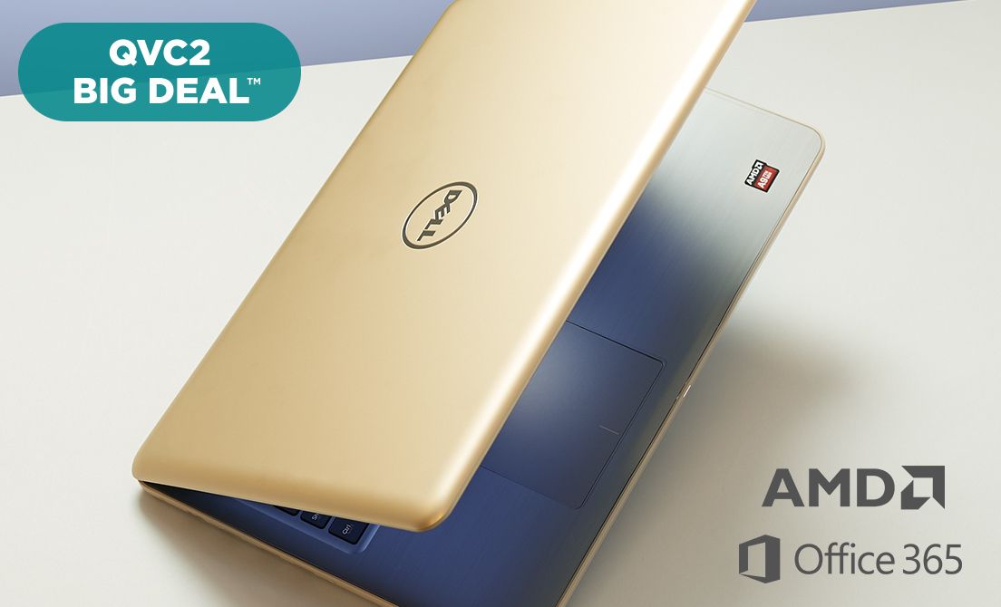 (QVC) Q2 Dell 17" Laptop AMD A9 12GB RAM 2TB HD w/ Tech Support