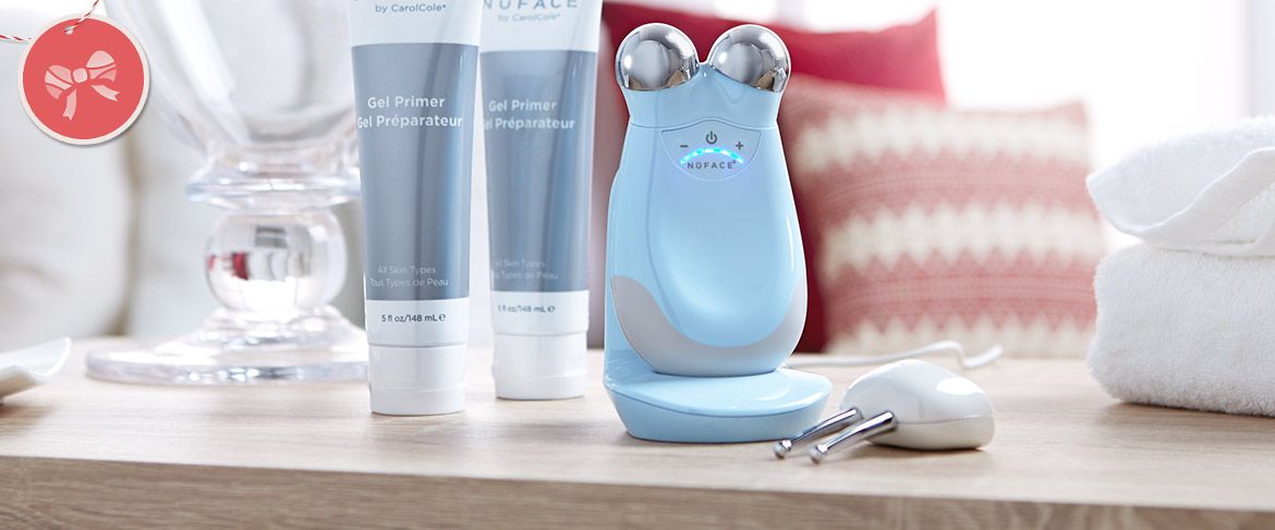 (QVC) NuFACE Trinity Microcurrent Facial Toning Device w/ ELE
