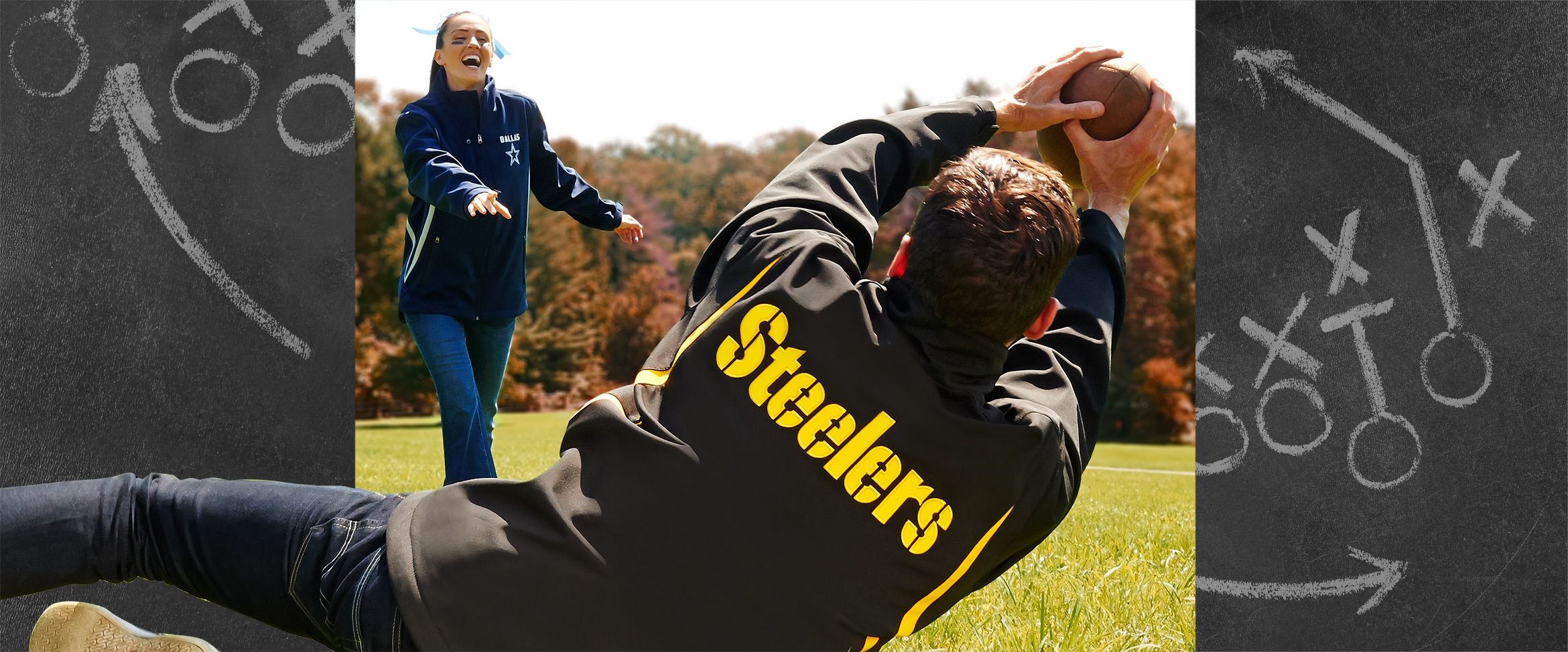 nfl soft shell bonded jacket with fleece interior