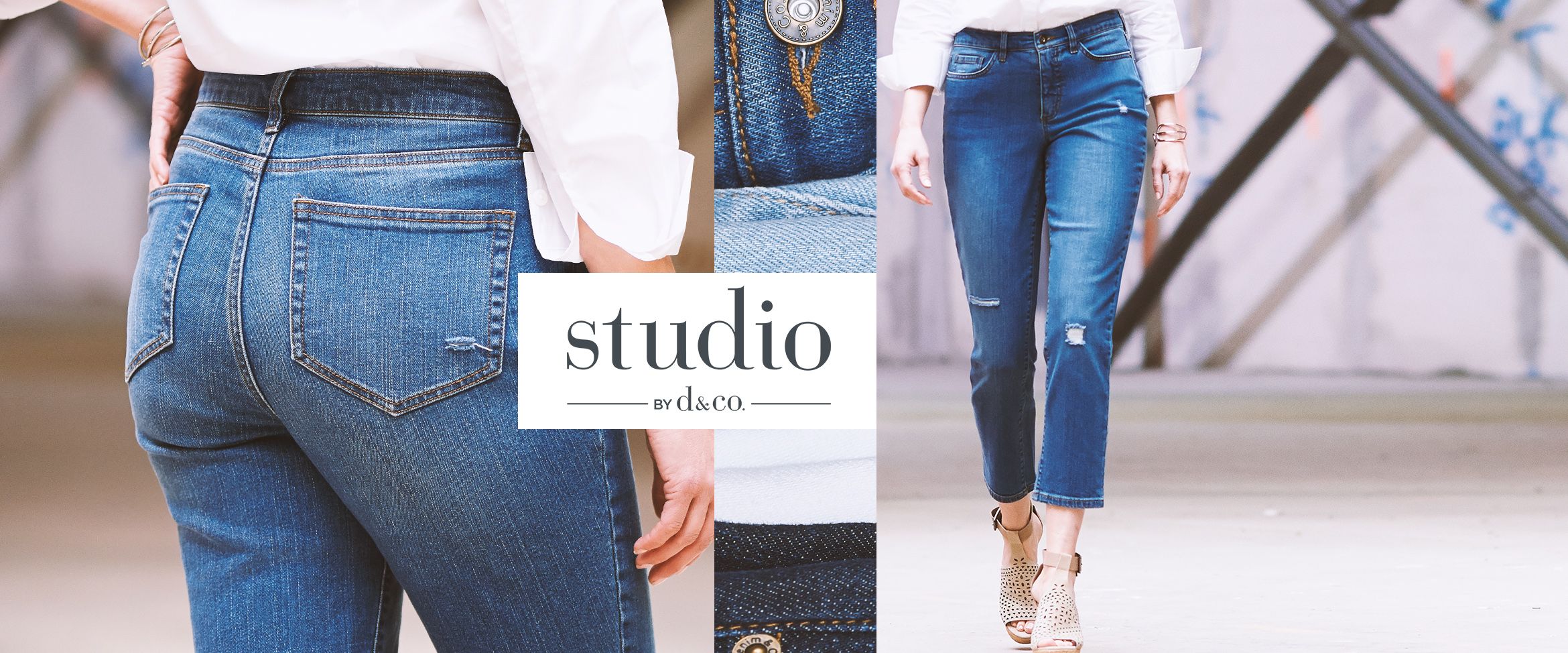 QVC) Studio by Denim \u0026 Co. Classic 