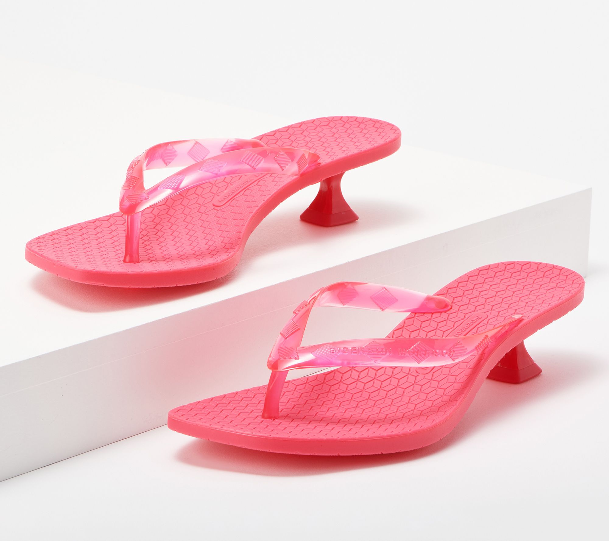 jewelled flip flop sandals