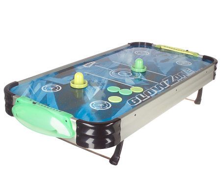glow in the dark air hockey pucks