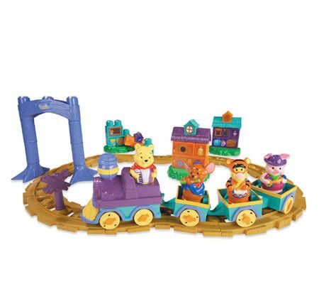 winnie the pooh blocks wagon