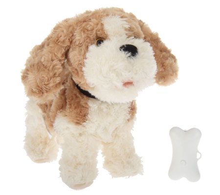 interactive plush puppy