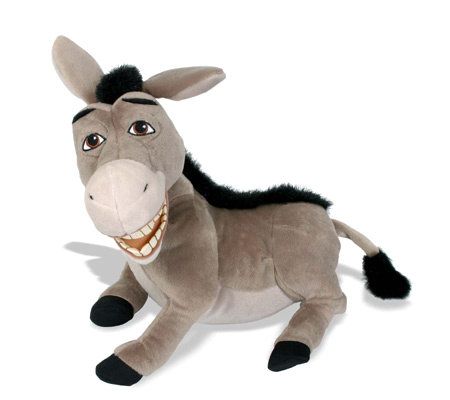 plush donkey from shrek