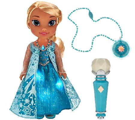 frozen singing elsa doll with microphone