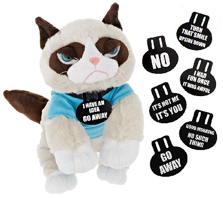life size plush cat