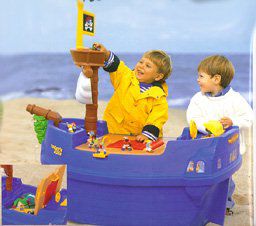 pirate ship toy box