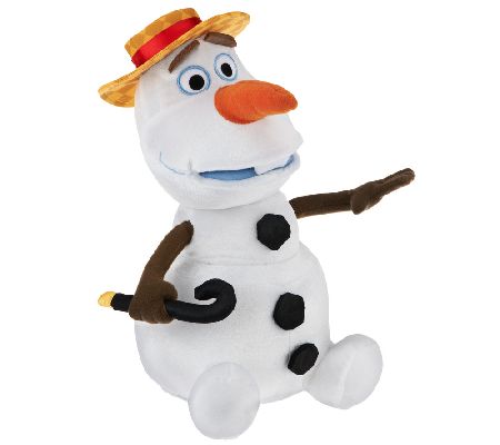 talking olaf plush