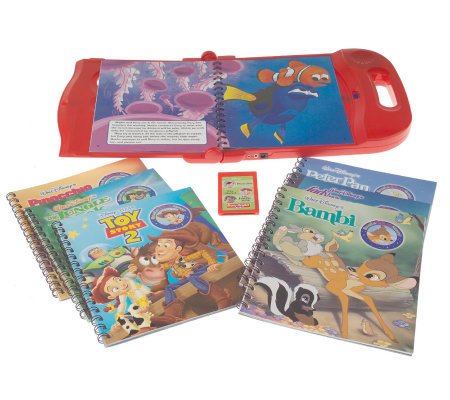 Set of 7 Disney Story Reader Books with Sound Cartridges — QVC.com