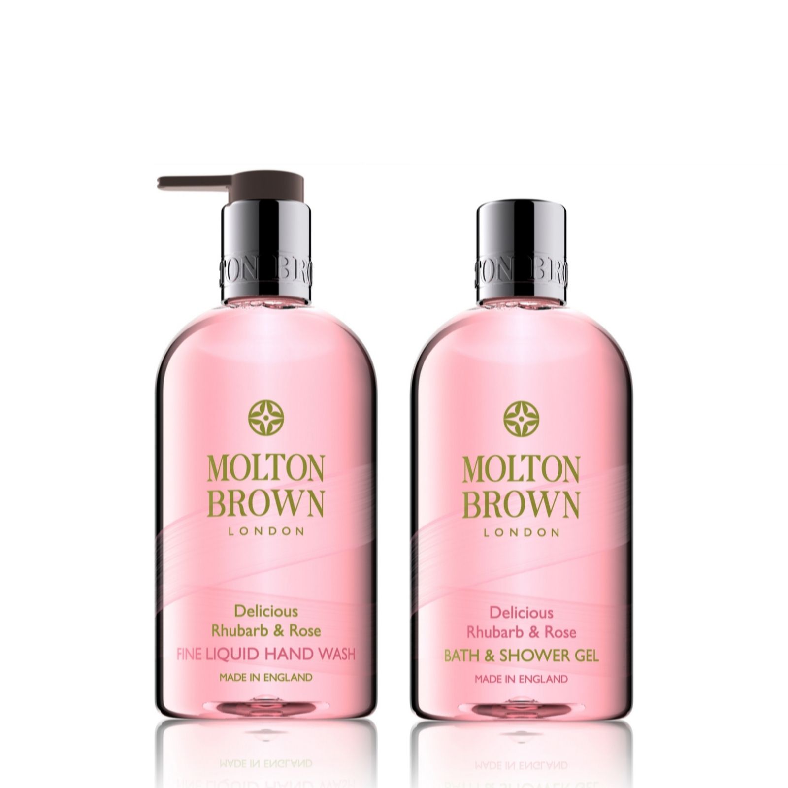 Molton Brown Rhubarb & Rose 2 Piece Hand & Body Collection