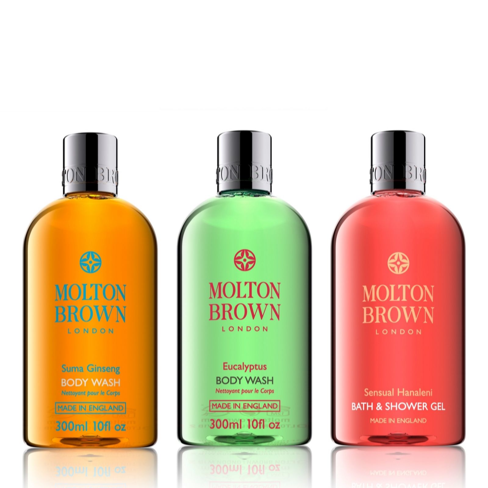 Molton Brown Reviving 300ml Body Wash Trio