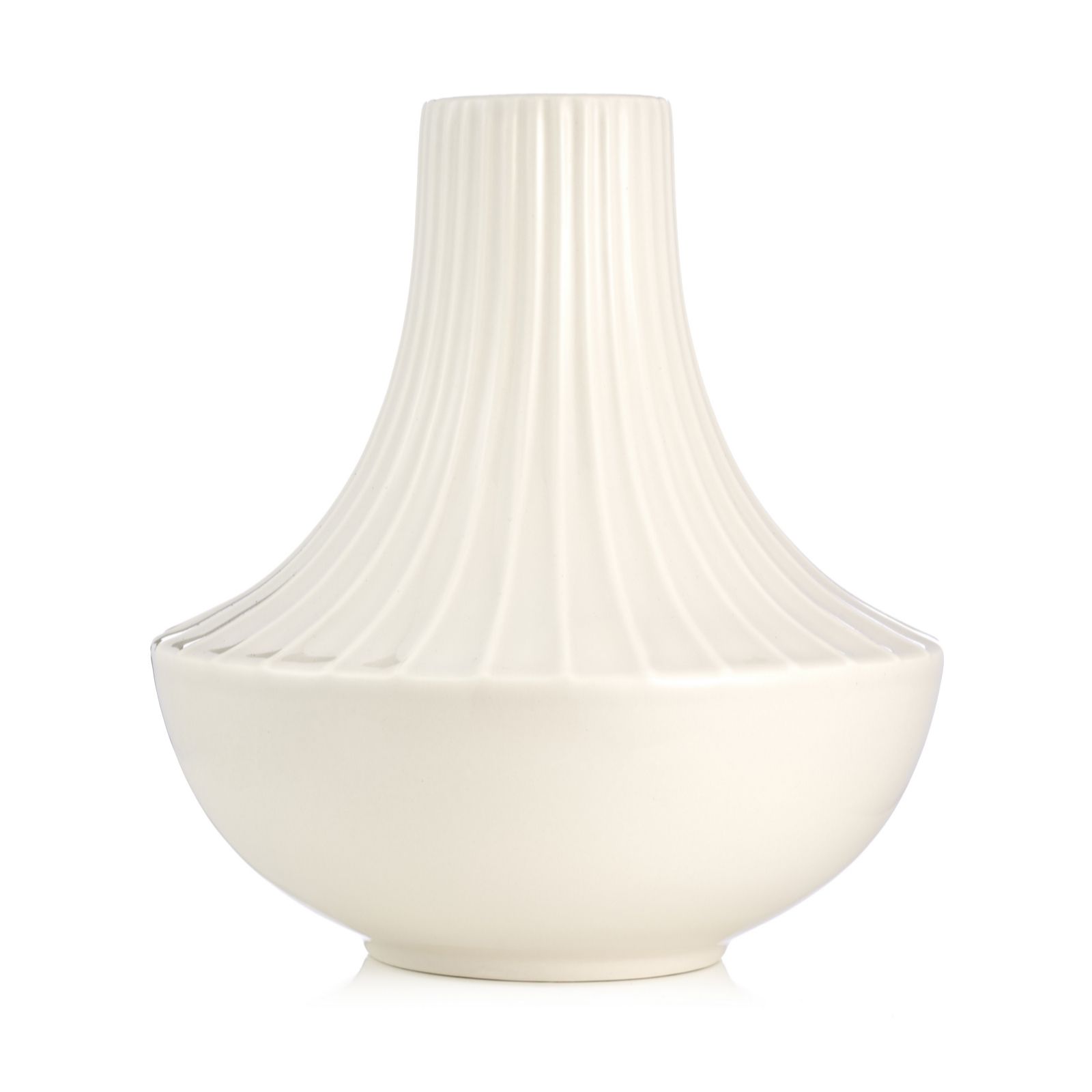 K By Kelly Hoppen Fluted Vase Qvc Uk