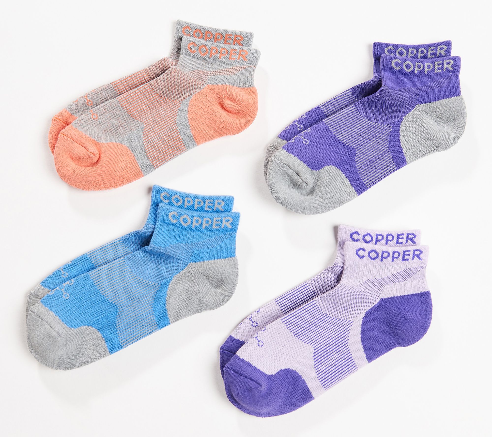 qvc copper socks