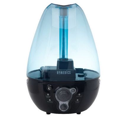 HoMedics Ultrasonic Cool Mist Humidifier with SoundSpa - Page 1 — QVC.com