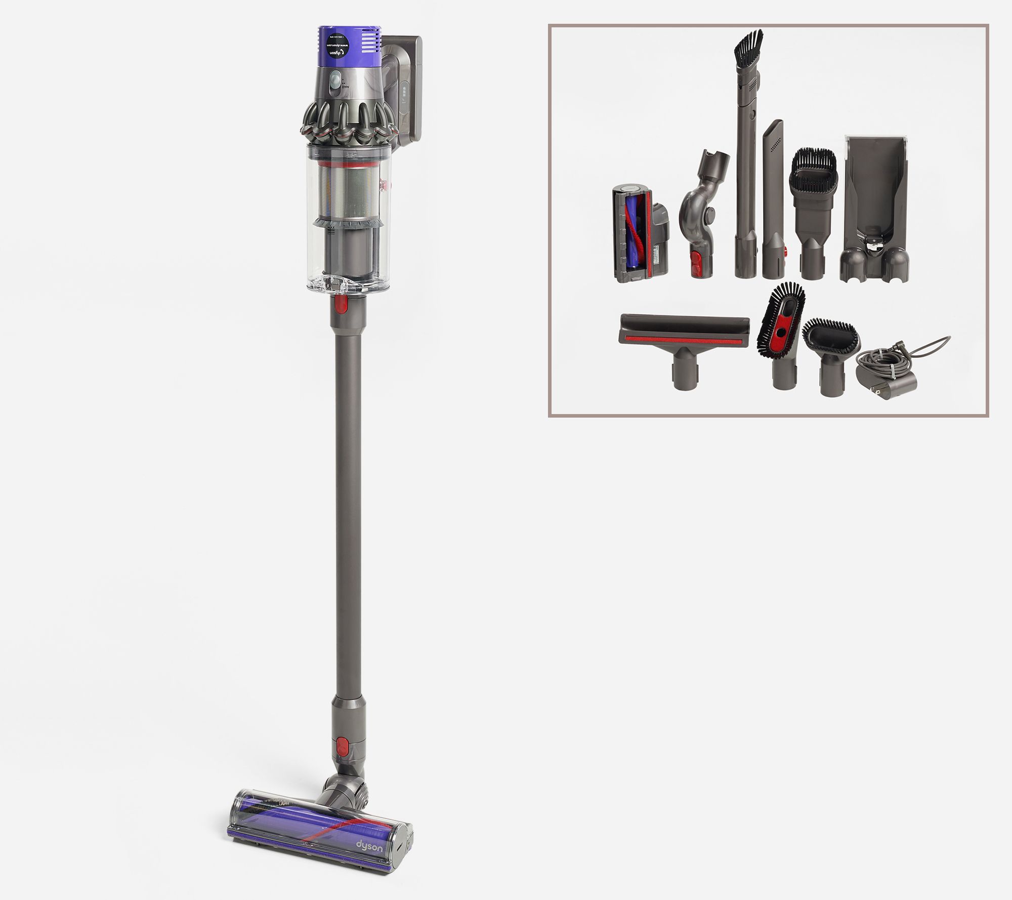 Dyson Cyclone V10 Animal Pro Cordfree Vacuum With 8 Tools Qvc Com