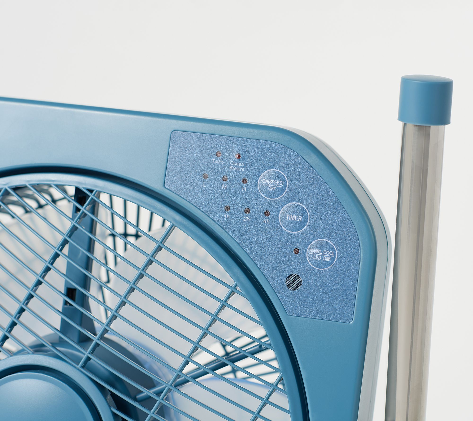 As Is Air Innovations In Swirl Cool Stand Fan With Remote