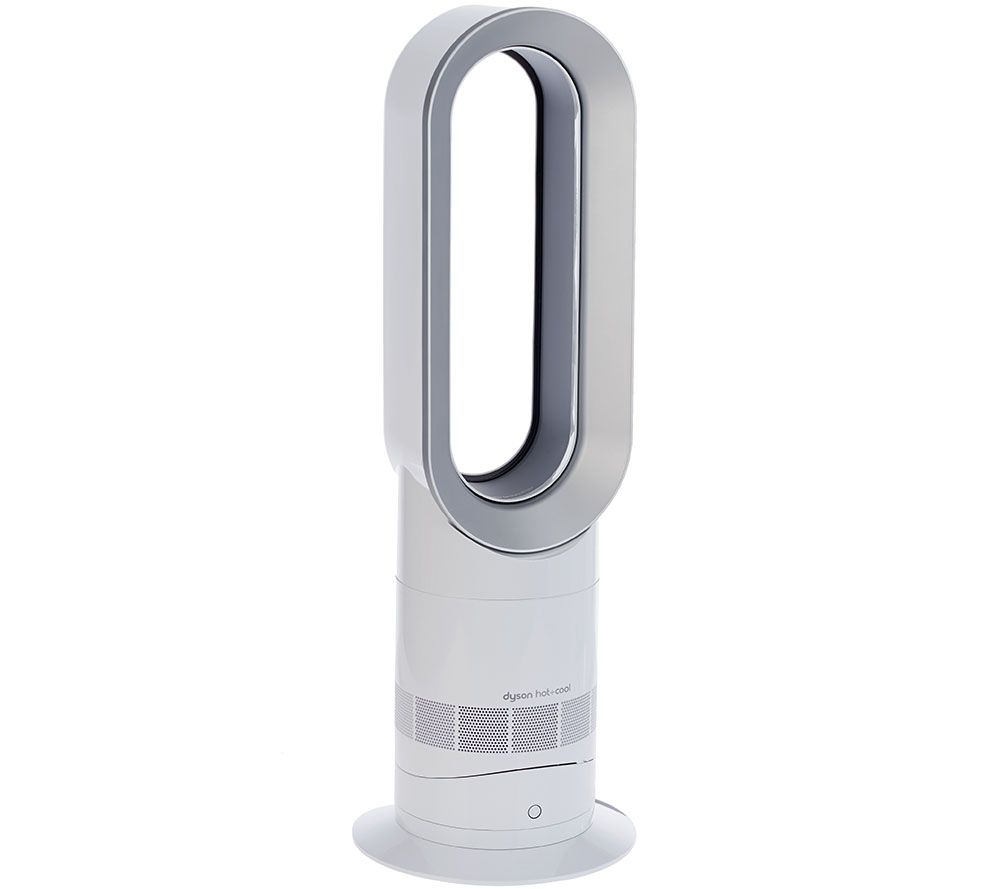 Dyson Am09 Hot Cool Bladeless Fan Heater With Jet Focus Qvc Com