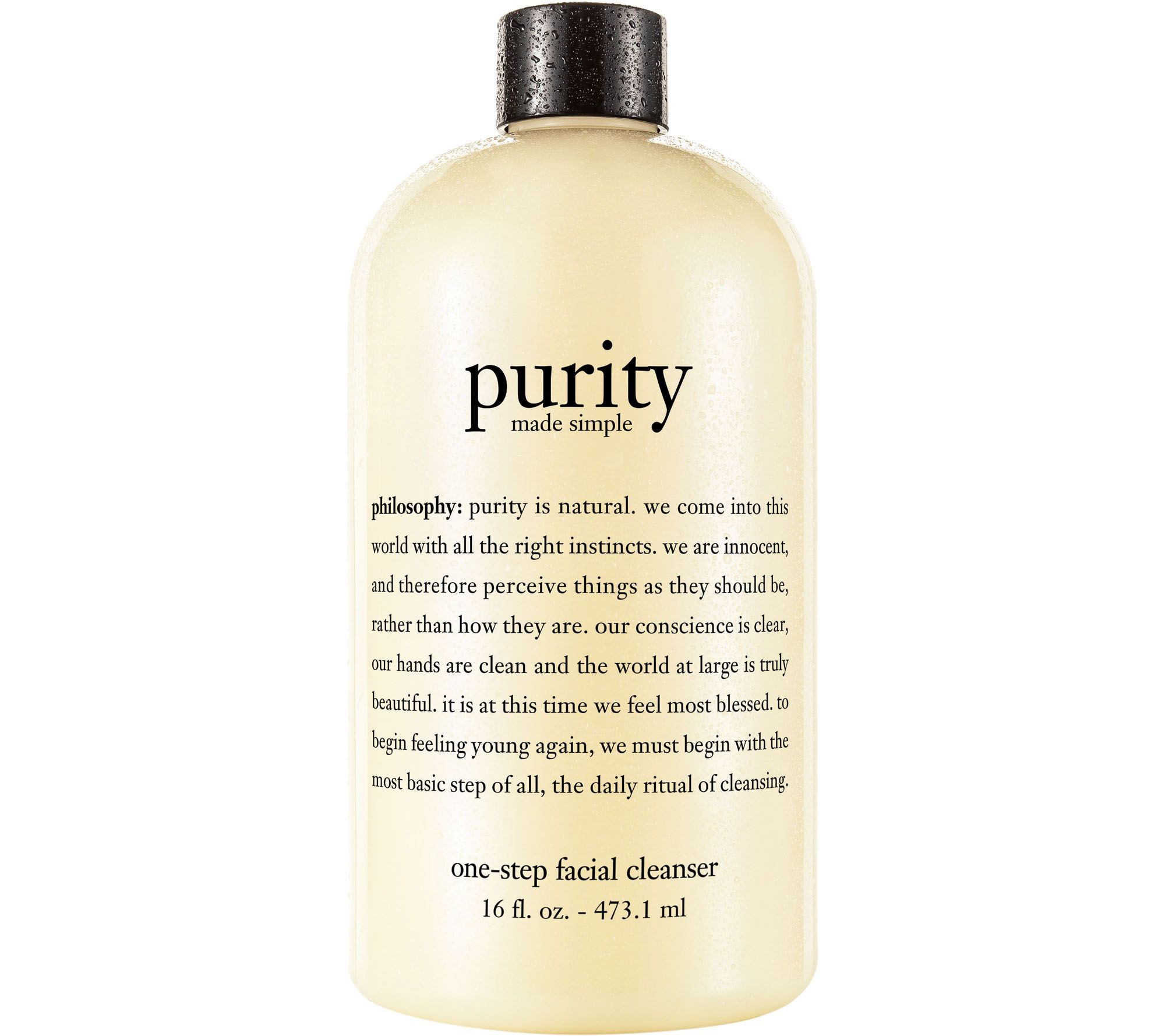 Philosophy Purity Made Simple Facial Cleanser 16oz Qvc Com