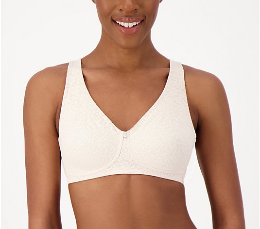 WOMENS COMFORT SLEEP BRA WIRE FREE STRETCH FIRM SUPPORT FULL CUP