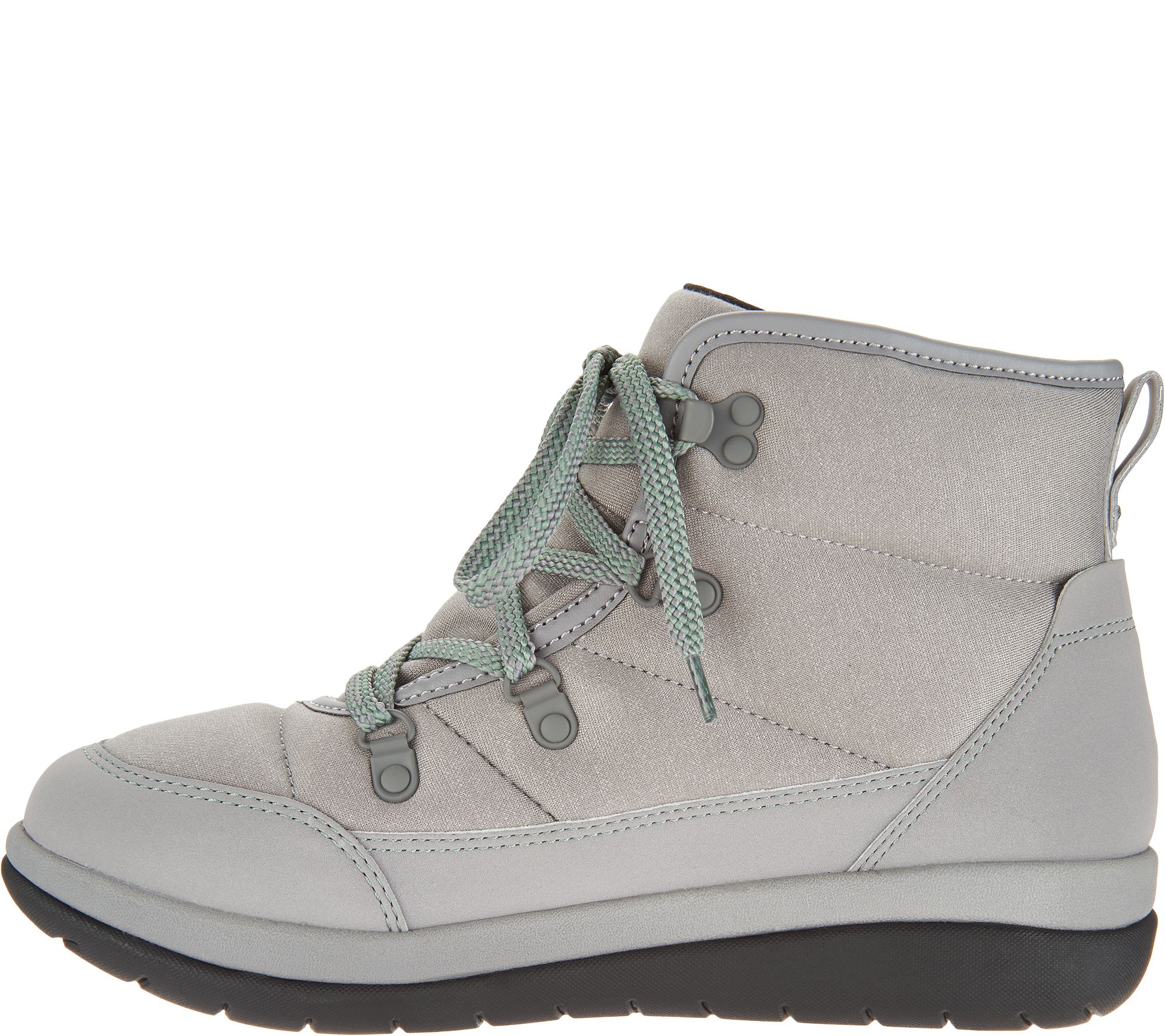CLOUDSTEPPERS by Clarks Lace-up Boots - Cove Cabrini Cove - QVC.com