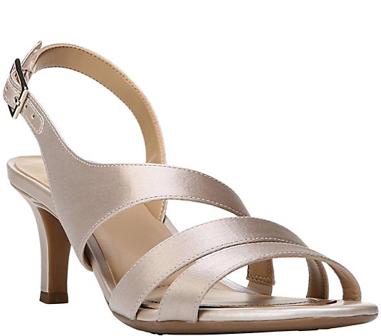Naturalizer Mid-Heel Strappy Slingback Pumps -Taimi
