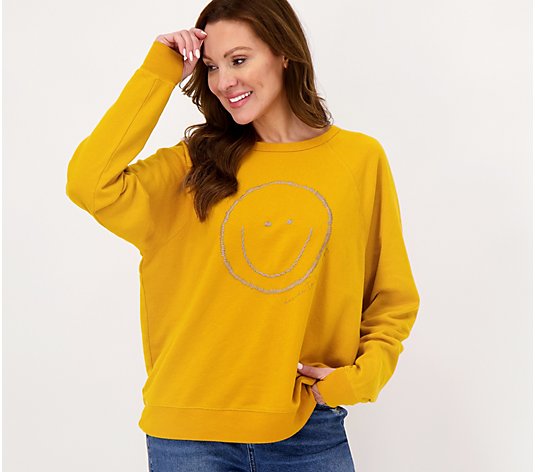 Peace Love World French Terry Happy Travels Pullover