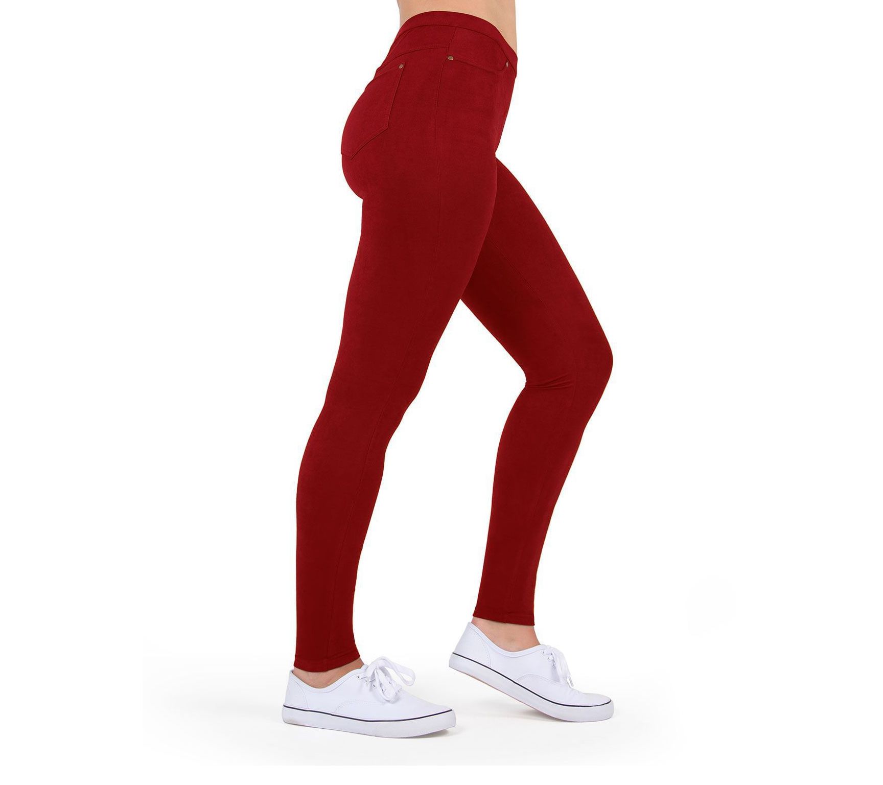 Memoi Microsuede Leggings