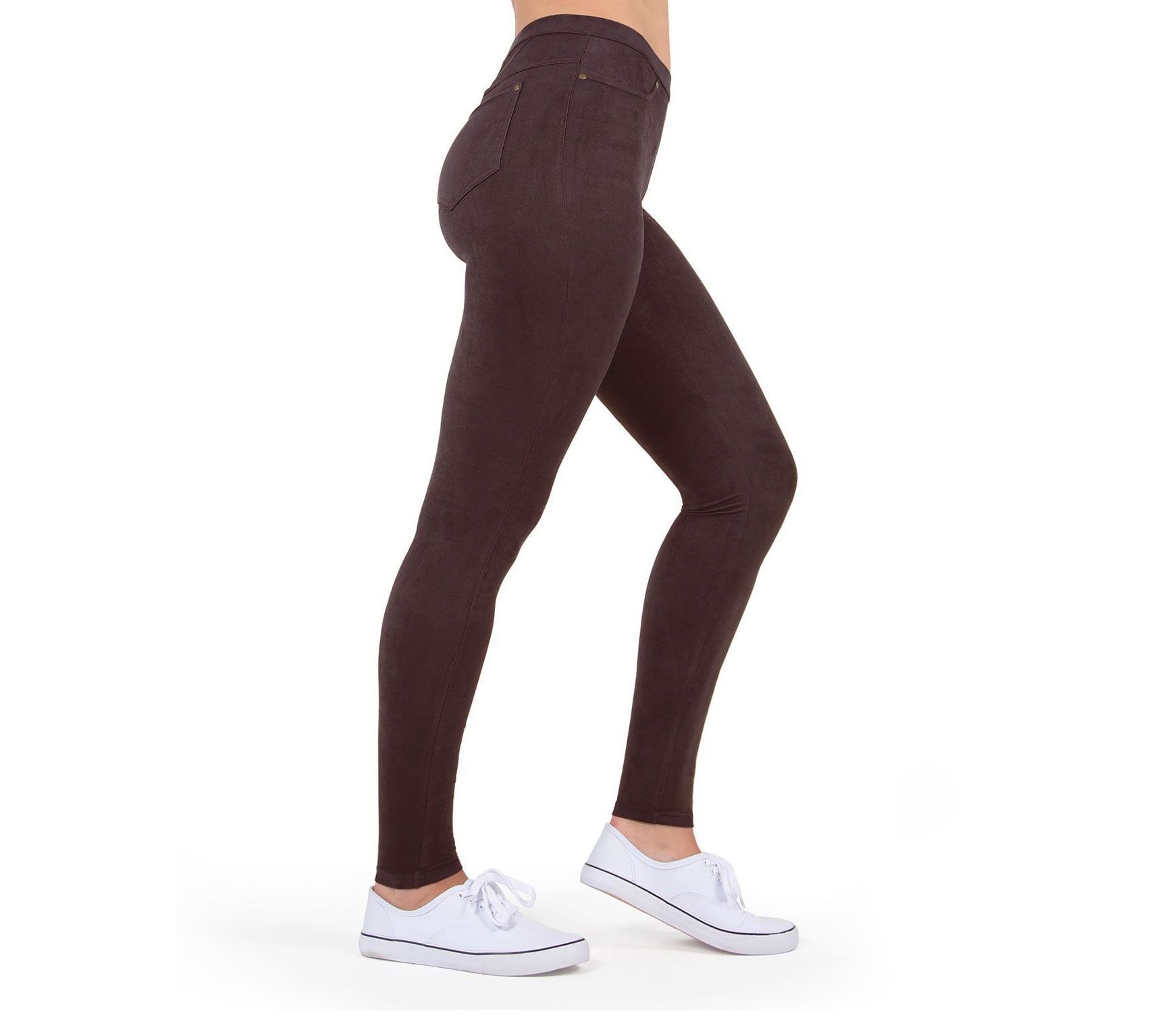 Memoi Microsuede Leggings