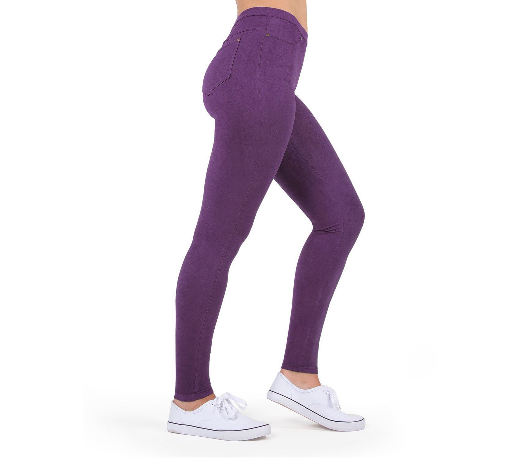 Memoi Microsuede Leggings