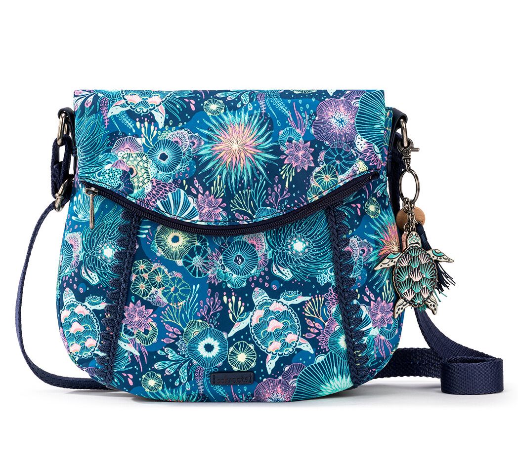 Sakroots Eco-Twill Foldover Crossbody