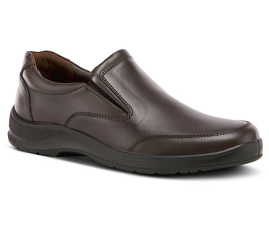Spring Step Men's Leather Slip-On Shoes - Abisko