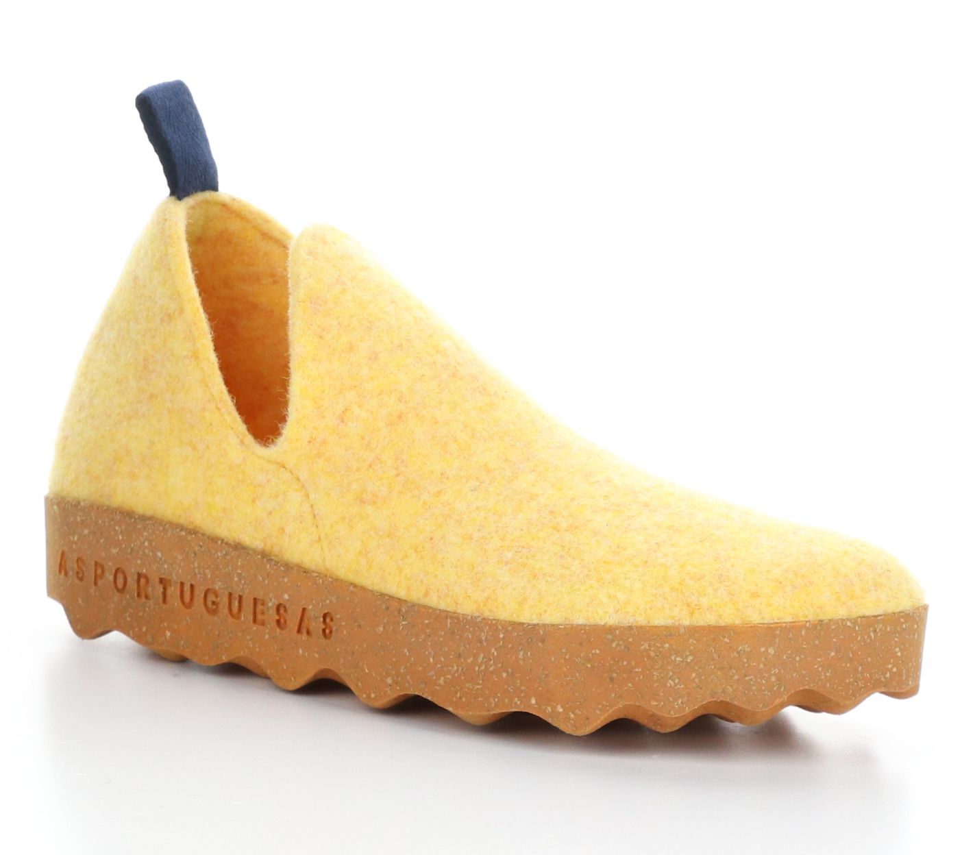 Asportuguese Tweed Slip-Ons