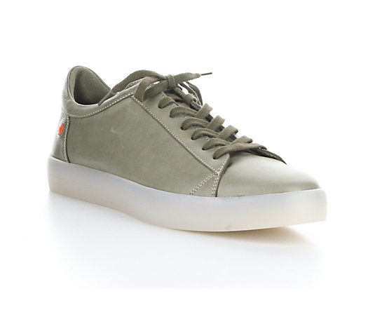 Softino's Men's Washed Leather Sneakers
