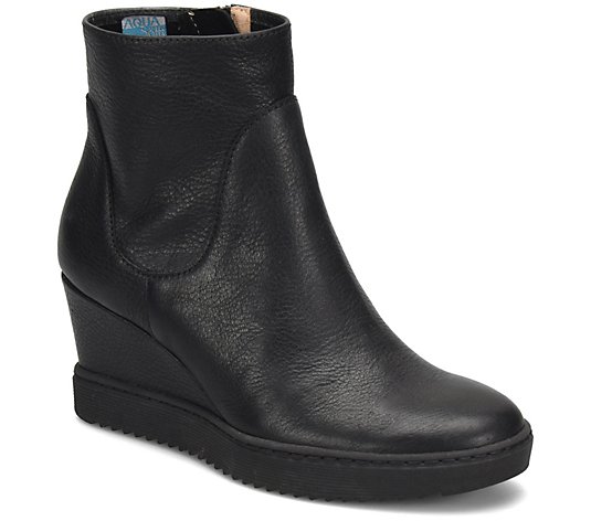 Sofft Water Resistant Wedge Boot - Shary - QVC.com