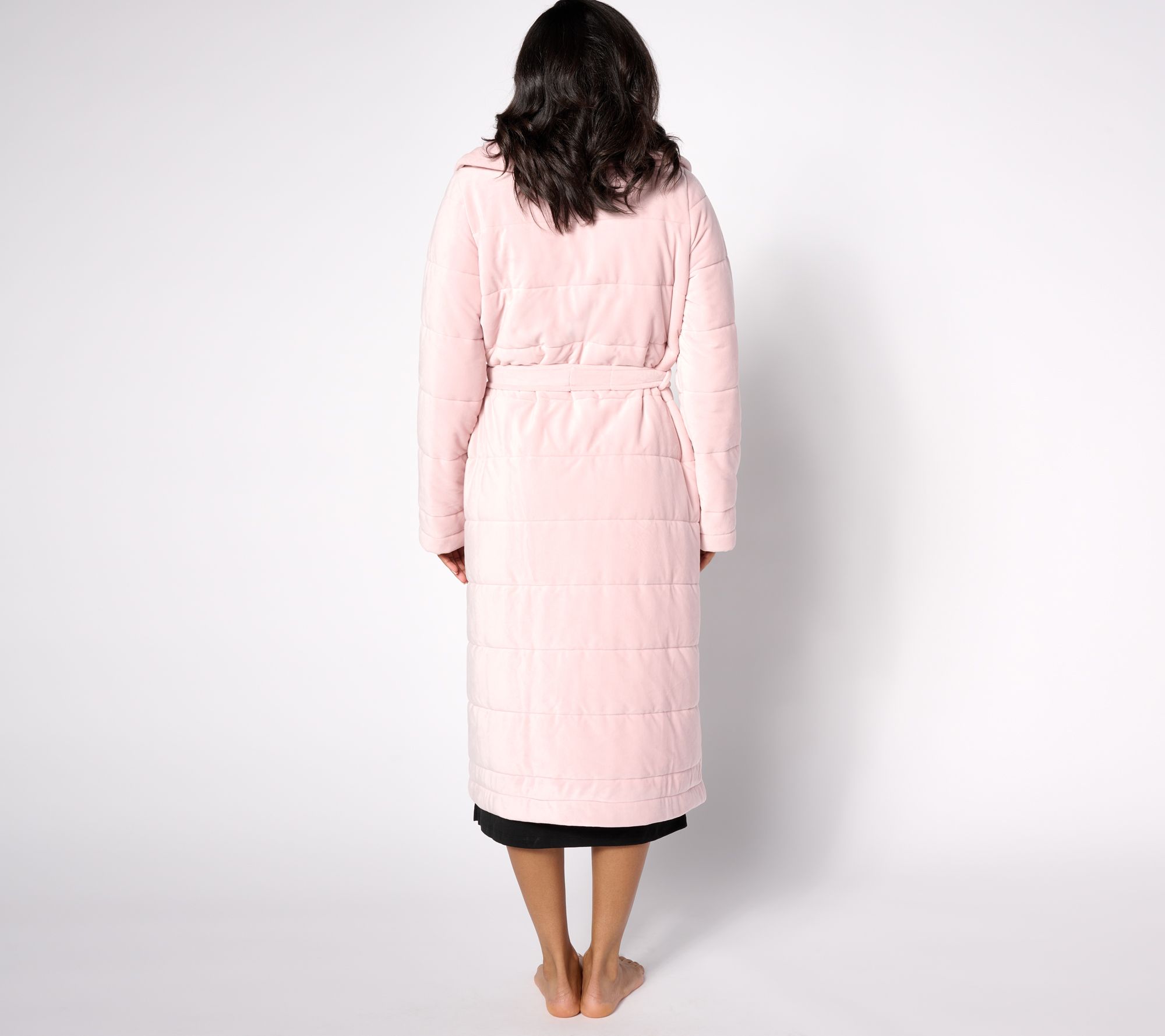 Berkshire Homewear Quilted Baby Fleece Shawl Collar Robe
