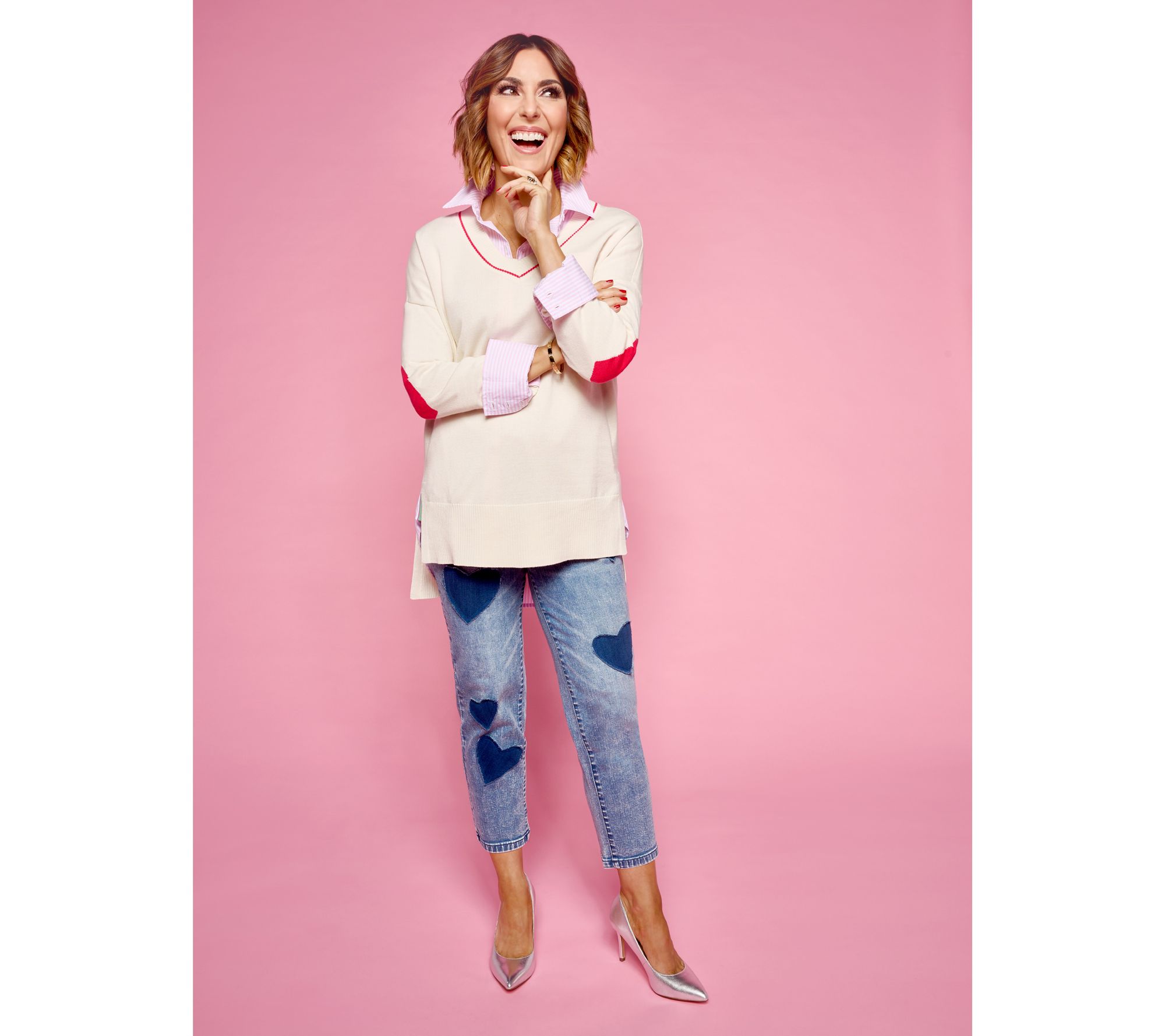 *p(R)ojectR® Heart P knit 即完売品 XL heart JQ T/N knit – BUNNY APARTMENT